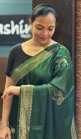 SATIN VISCOSE SAREE 1408266
