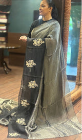 TISSUE ORGANZA SAREE 22062635