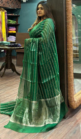 SATIN ORGANZA SAREE 19012611