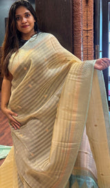 KORA ORGANZA SAREE 06072514