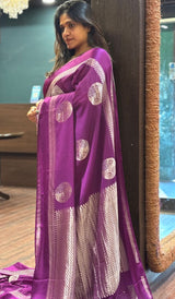 VISCOSE SILK SAREE 09082627