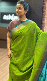 SEMI LINEN SAREE 21022617