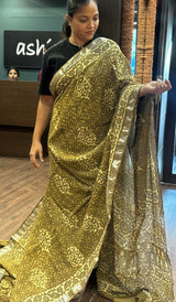 LINEN SAREE 08092617