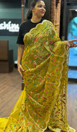 TISSUE ORGANZA SAREE 22062645