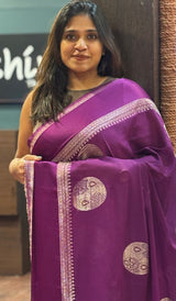 VISCOSE SILK SAREE 09082627