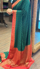 SEMI GEORGETTE SAREE 300126117