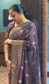 SEMI TUSSAR SAREE 12082683