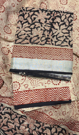 LINEN UNSTITCHED SALWAR 17082610
