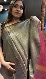 COTTON BANARASI SAREE 2806261