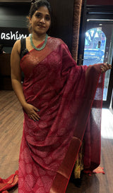 CHANDERI SAREE 18022648