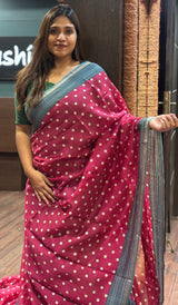 CHANDERI SAREE 26012635