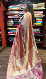 TISSUE ORGANZA SAREE 23102648