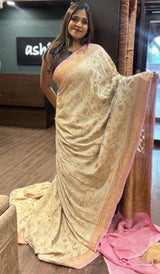 TUSSAR GEORGETTE SAREE 2002261