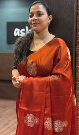 SATIN VISCOSE SAREE 1408269