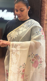 ORGANZA SAREE 23062615