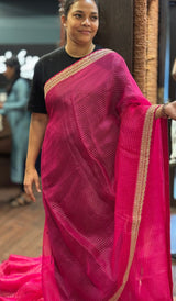 ORGANZA SAREE 0702263