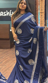 VISCOSE SILK SAREE 09082624