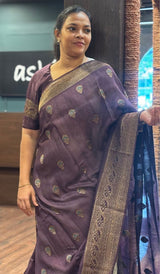 SEMI TUSSAR SAREE 12082683