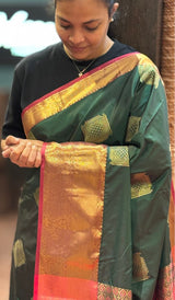 SEMI KANJI SAREE 1807262