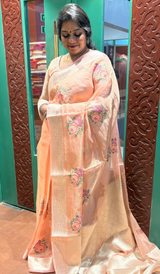 ORGANZA SAREE 03122515