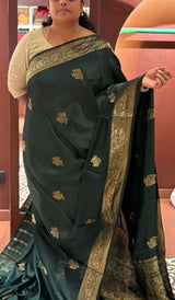 SATIN VISCOSE SAREE 0110266