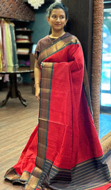 SEMI LINEN SAREE 20022641