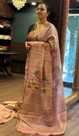 PURE TUSSAR SAREE 09052628