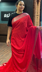 SEMI GEORGETTE SAREE 0608261