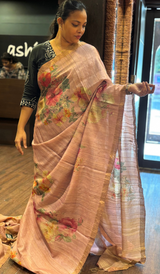 PURE TUSSAR SAREE 09052628
