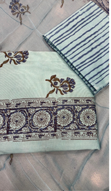 COTTON UNSTICTHED SALWAR 3108266