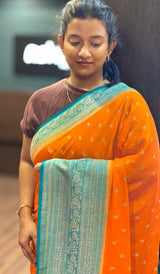 SEMI GEORGETTE SAREE 01052650