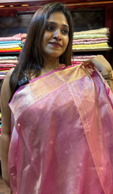 TISSUE ORGANZA SAREE 23102648