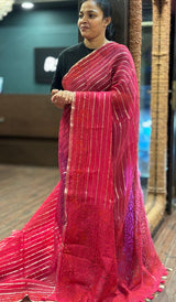 ORGANZA SAREE 25062620