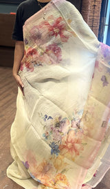 ORGANZA SAREE 300426115