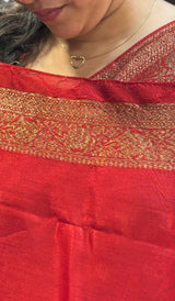 SEMI TUSSAR SAREE 12082669