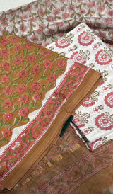 COTTON UNSTITCHED SALWAR 06032628