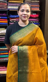 SEMI LINEN SAREE 20092622