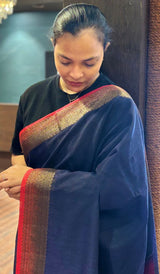 SEMI LINEN SAREE 20092628