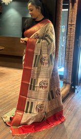 KORA CHANDERI SAREE 24092614