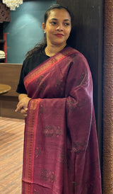 DESI HANDLOOM TUSSAR SAREE 2309262