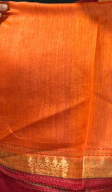 DESI HANDLOOM TUSSAR SAREE 2309261