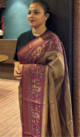DESI TUSSAR SAREE 23092610