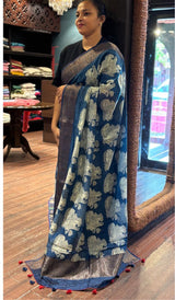 CHANDERI SAREE 21092651