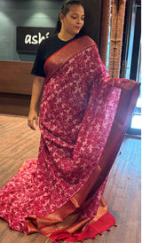 CHANDERI SAREE 21092643