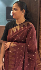 KORA MUTKA TUSSAR SAREE 28092643