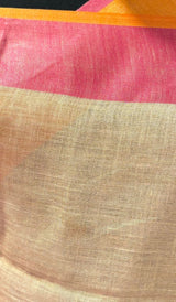 SEMI LINEN SAREE 24092641