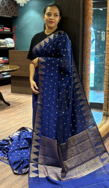 KORA MUTKA TUSSAR SAREE 28092648