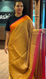 SEMI LINEN SAREE 24092640