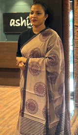 KORA CHANDERI SAREE 23092698