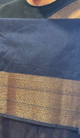 SEMI LINEN SAREE 01102629